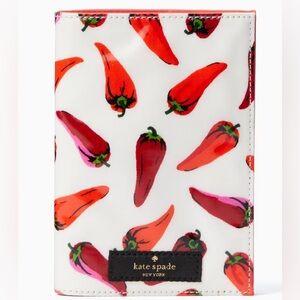 Kate Spade Daycation Hot Peppers Passport Holder